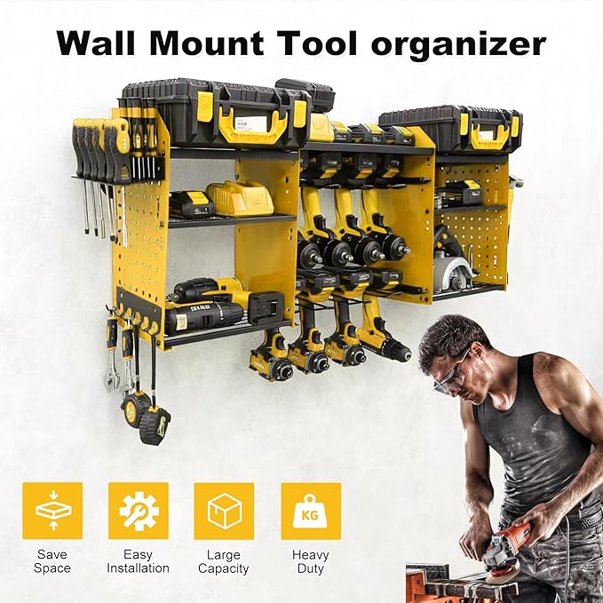 Power Tool Organizer Wall Mount - Image 4