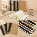Leelosp 12 Pack Small Spiral Notebook 5 x 7 Inch Lined College Ruled Spiral - Image 5