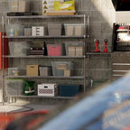 Regal Altair 14" Deep x 72" Wide x 74" Height Wire Shelving Kit | 5-Tier | NSF - Image 2
