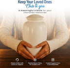 Modern Memorials Cremation Urn for Ashes - Image 6