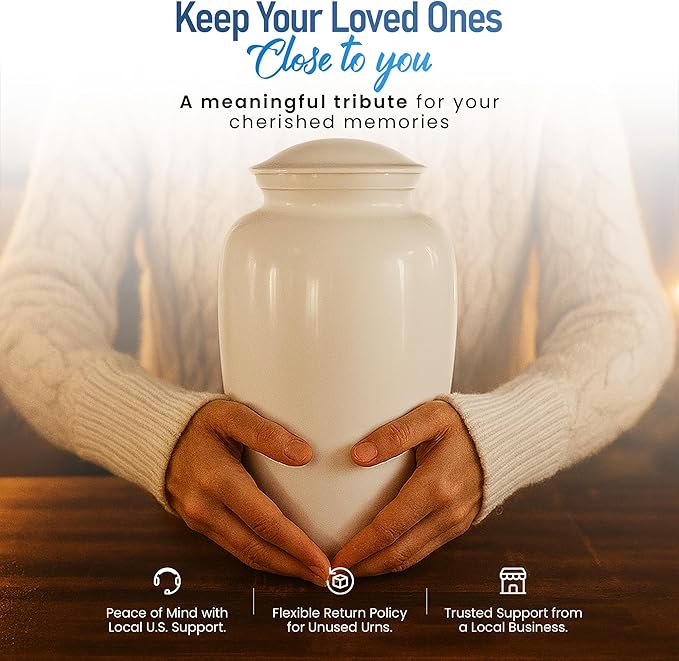 Modern Memorials Cremation Urn for Ashes - Image 6