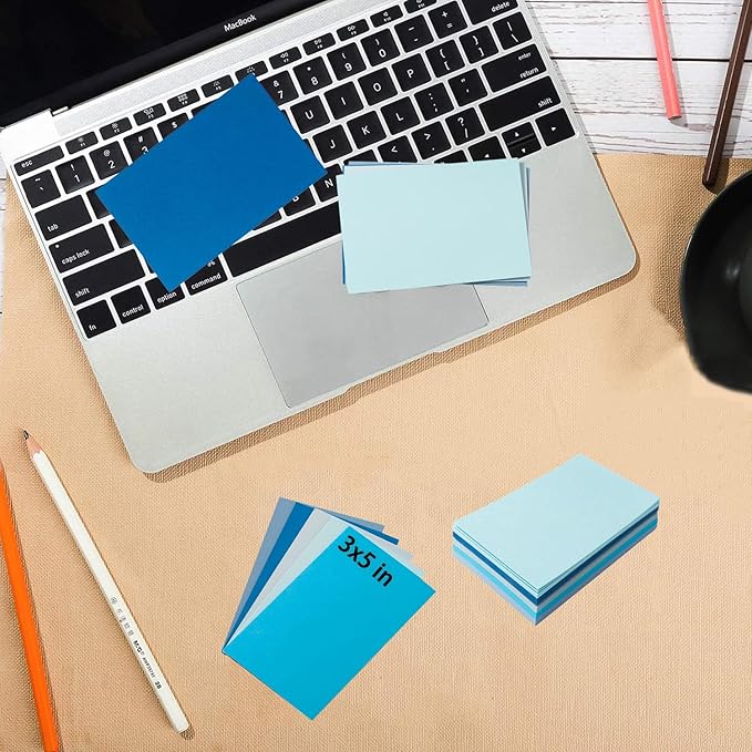 50 Sheets Small Colored Cardstock Paper 5 Colors, 250 GSM Heavy Card Stock - Image 3