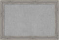 Amanti Art Grey Framed Magnetic Board 25x37 Large Vision Board by AmantiArt