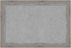 Amanti Art Grey Framed Magnetic Board 25x37 Large Vision Board by AmantiArt