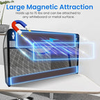 KZWKRG Magnetic File Holder 3PCS Wall File Folder Organizer, No Drilling - Image 3