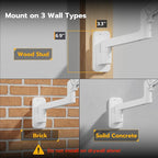 ARES WING Wall Mount Monitor Arm - Image 7