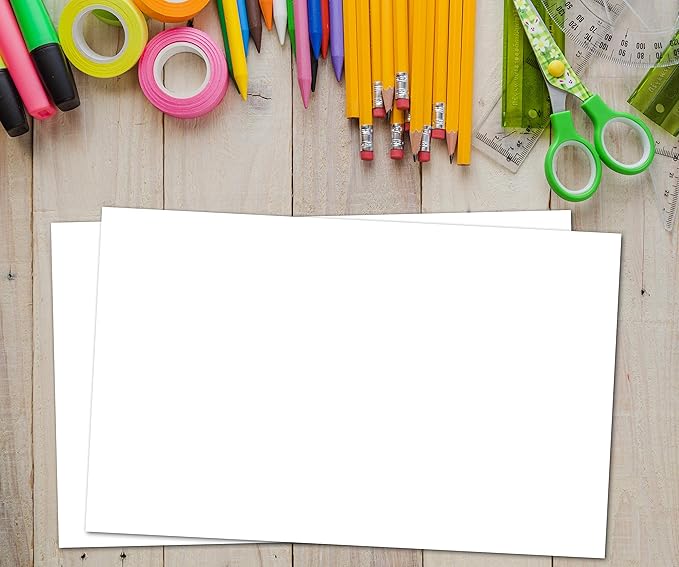 Home Advantage 5x8 Blank Index Cards - Image 8