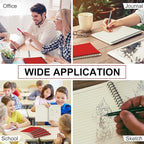 Yahenda 18 Pcs Spiral Notebook Bulk A5 Journal Lined 8.3'' x 5.5'' Writing - Image 6