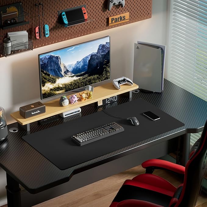 Aothia Leather Desk Pad Protector, Office Desk Mat, Large Mouse Pad, Laptop - Image 7