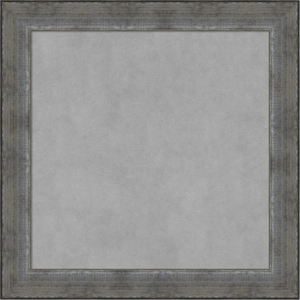 Amanti Art Silver Framed Magnetic Board 24x24 Medium Vision Board