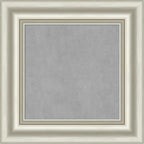 Amanti Art Silver Framed Magnetic Board 18x18 X-Small Vision Board by AmantiArt