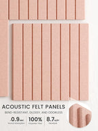 Bumusty Large Cork Board Alternative-36 x24 Felt Bulletin Board Tiles, - Image 3