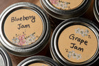 MONEST (500pc/Roll) 2" Stickers for Jars and Lids | Pantry, Mason Jar, Canning, Spice, and Bottle Labels (White Orchid 2")