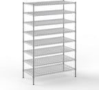 Regal Altair 24" Deep x 48" Wide x 74" Height Wire Shelving Kit | 8-Tier | NSF by Regal+Altair