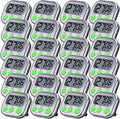 Leumoi 24 Pcs Digital Kitchen Timers Magnetic Back Timers Bulk Large Screen by Leumoi