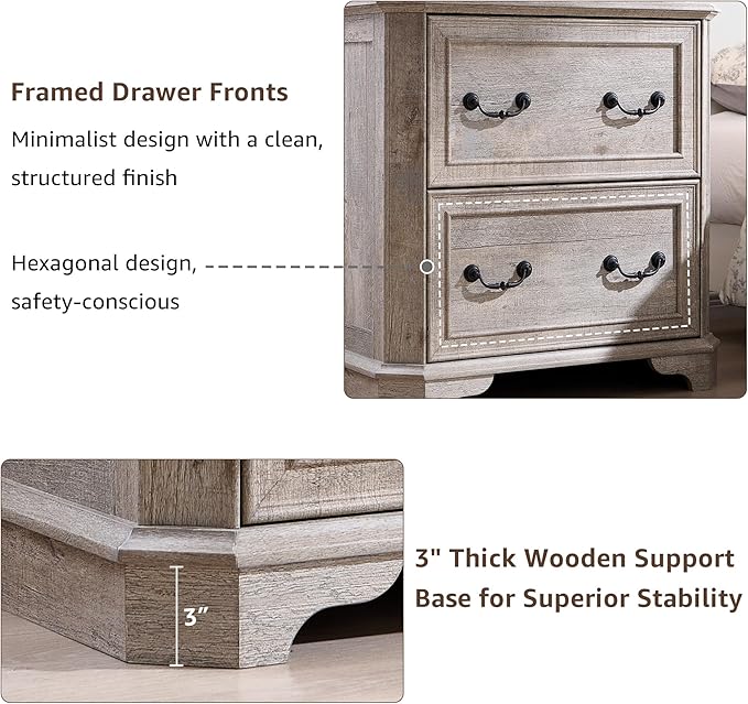T4TREAM 34" Lateral File Cabinet - Image 9