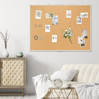 AMUSIGHT Double-Sided Large Cork Board, Vision Board Pin Board Corkboards - Image 7