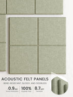 Bumusty Large Cork Board Alternative-47 x35 Felt Bulletin Board Tiles, - Image 3