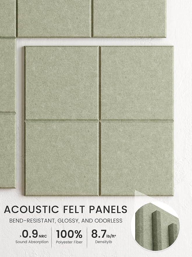 Bumusty Large Cork Board Alternative-47 x35 Felt Bulletin Board Tiles, - Image 3