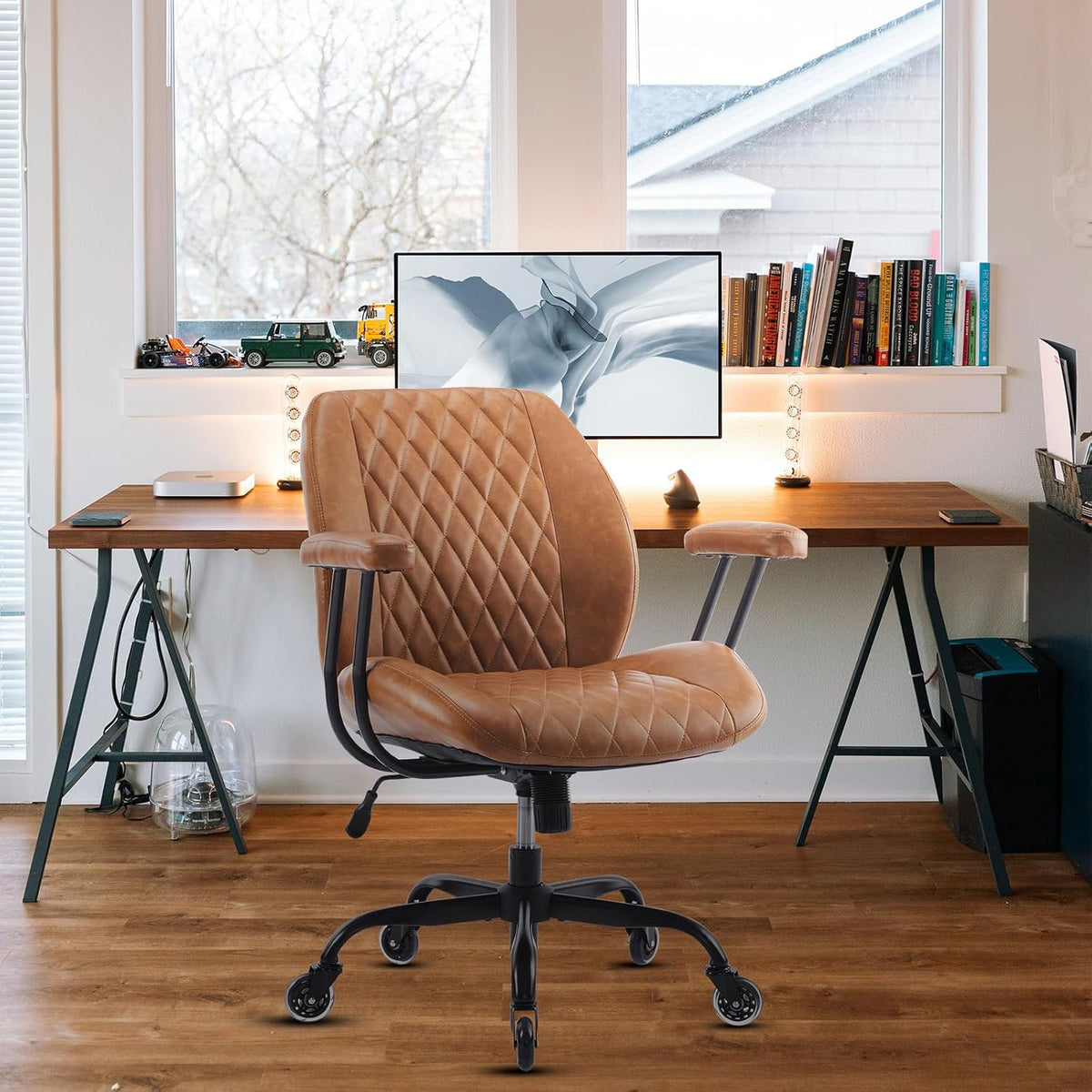 yfo home office desk chair office rubber casters on a desk or shelf