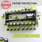 KAFAHOM Power Tool Organizer，Large 8 Drill Holder Wall Mount - Image 4