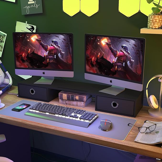 WESTREE Dual Monitor Stand Riser - Image 5