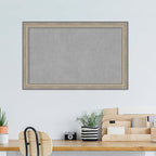 Amanti Art Silver Framed Magnetic Board 29x45 Large Vision Board - Image 5