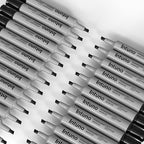 INTUNO Permanent Markers, Chisel tip, Oil-Based Permanent Markers, Waterproof - Image 6