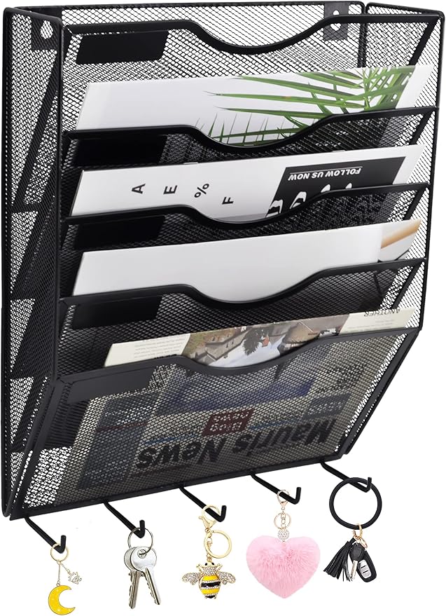 EASEPRES 5 Pocket Mesh Hanging File Organizer by EASEPRES