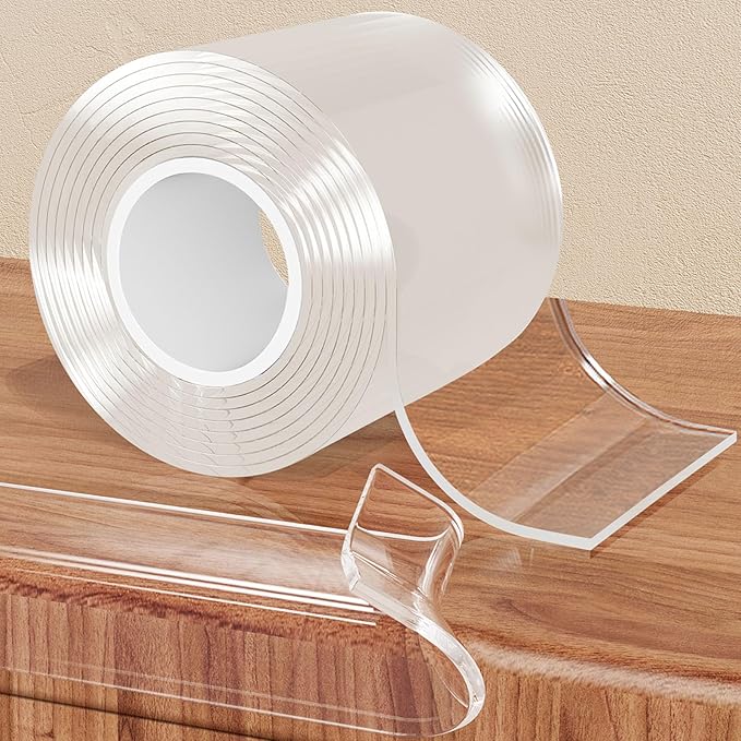 Clear Soft Corner Protectors for Furniture Strip, 2.6 in x 6.6 FT, Sharp Edge & by Unknown