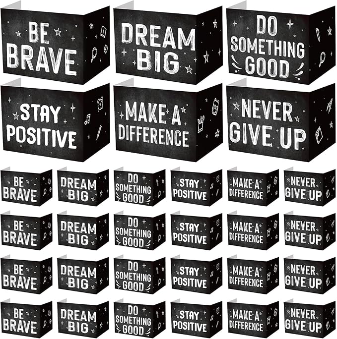 Honoson 24 Pcs Bulk Inspirational Privacy Folders by Honoson