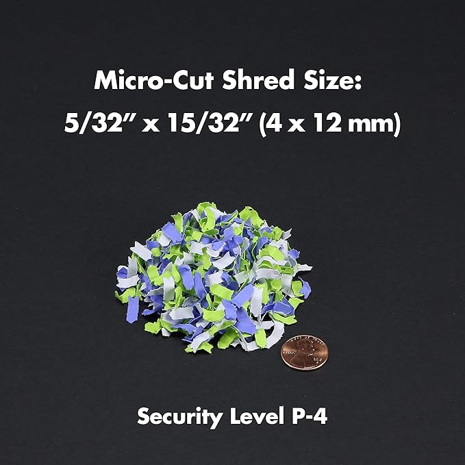 Aurora AU1225MA High-Security 12-Sheet Micro-Cut Paper and CD/Credit Card - Image 3
