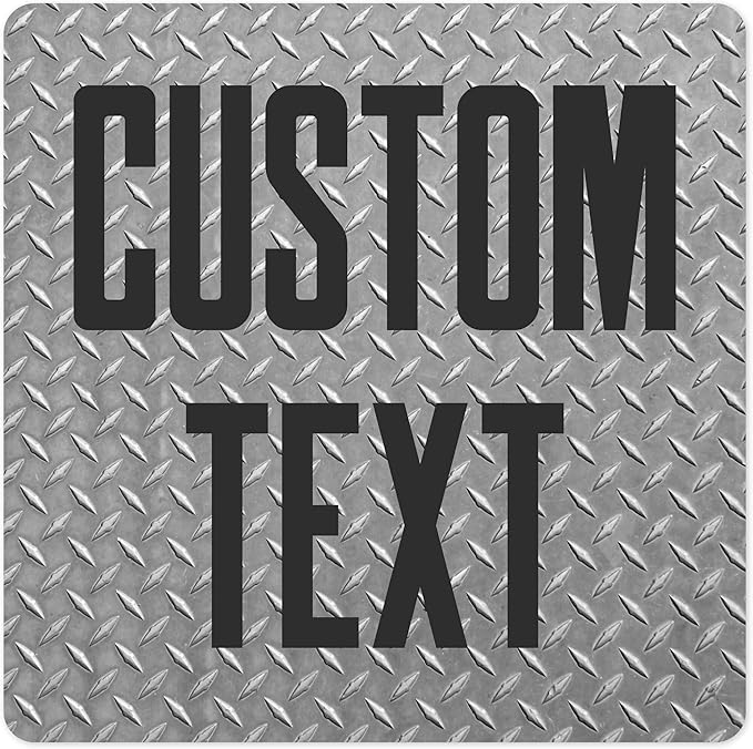 Custom Sign, Custom Street Sign, 11 Font Colors, 13 Font Styles, 4 Hole Options by MySignCenter