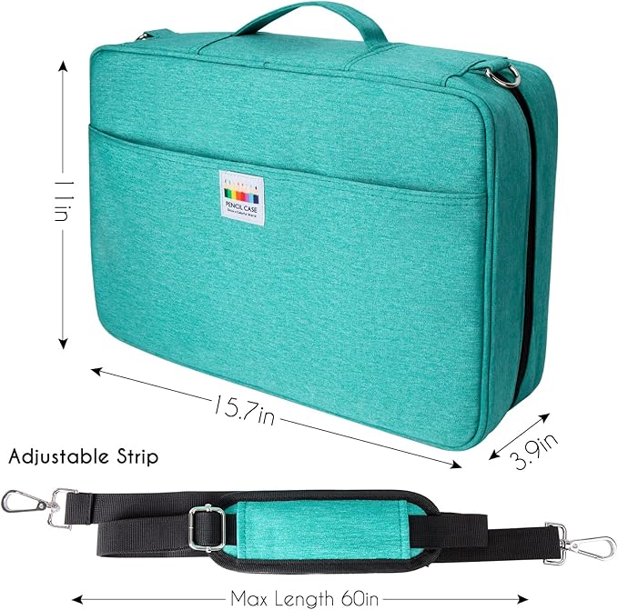 YOUSHARES Big Capacity Colored Pencil Case - Image 5