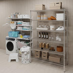 Regal Altair 24" Deep x 54" Wide x 74" Height Wire Shelving Kit | 6-Tier | NSF - Image 2