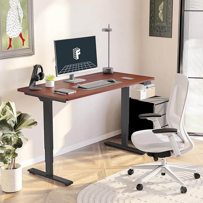 FLEXISPOT E6 3-Stage Dual Motor Electric Standing Desk 55 x 28 Sit Stand Up Desk - Image 2