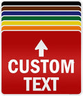 Custom Arrow, Custom Directional Sign, Up Arrow, 24x30 Inches, 3M EGP Reflective by MySignCenter