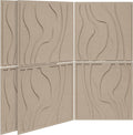 BUBOS Large Acoustic Panels, Self-adhesive Sound Absorbing Panels Decorative by BUBOS