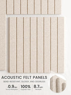 Bumusty Large Cork Board Alternative-47 x35 Felt Bulletin Board Tiles, - Image 3