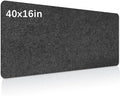 Large Felt Desk mat, Office Computer Desk by Anpuimult