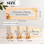 Personalized Name Plate for Desk, Custom Acrylic Desk Name Sign, Office - Image 3