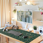 iCasso Desk Mat for Keyboard and Mouse, Large Mouse Pad, Desk Pad Mat, - Image 6