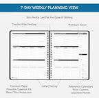 Planner Pad Spiral Bound January-December 2026/ Calendar Year 6 3/4" x 8 1/2" - Image 3