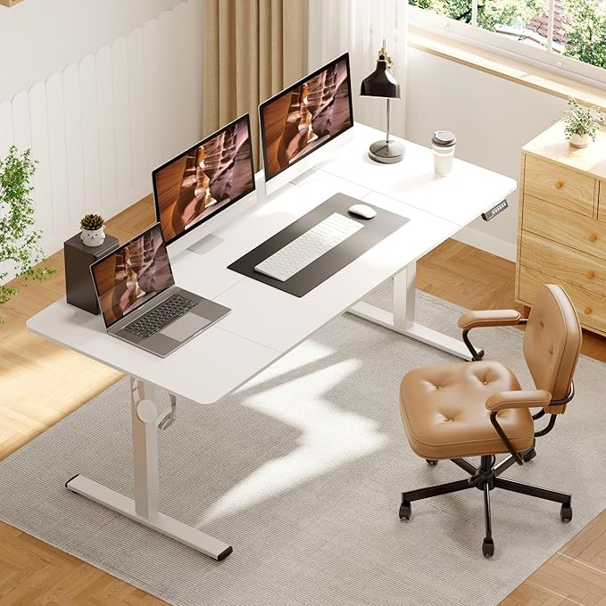FitStand Standing Desk, Large 71x31 Inches Height Adjustable Stand Up Desk - Image 2