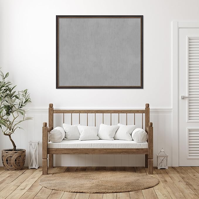 Amanti Art Black Framed Magnetic Board 43x51 Oversize Vision Board - Image 6