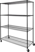 Seville Classics UltraDurable Heavy Duty NSF Solid Steel Wire Rack Storage Unit by SevilleClassics