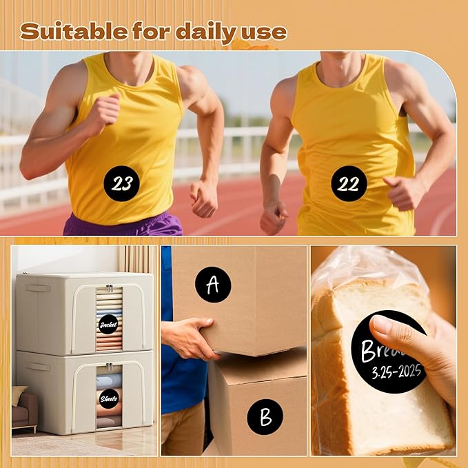 3 Inch Round Color Coding Labels - Image 7
