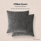 Amazon Basics Chenille Throw Pillow Covers, Home Decor Cushion Cover - Image 6