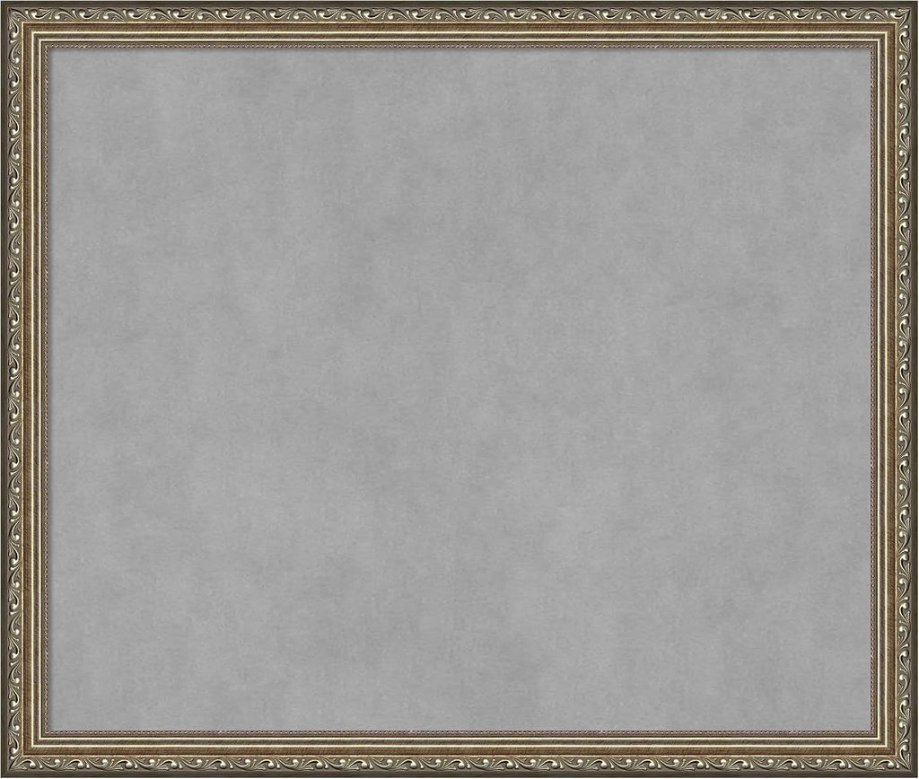 Amanti Art Silver Framed Magnetic Board 22x26 Medium Vision Board