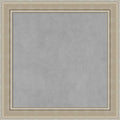 Amanti Art Silver Framed Magnetic Board 20x20 Small Vision Board